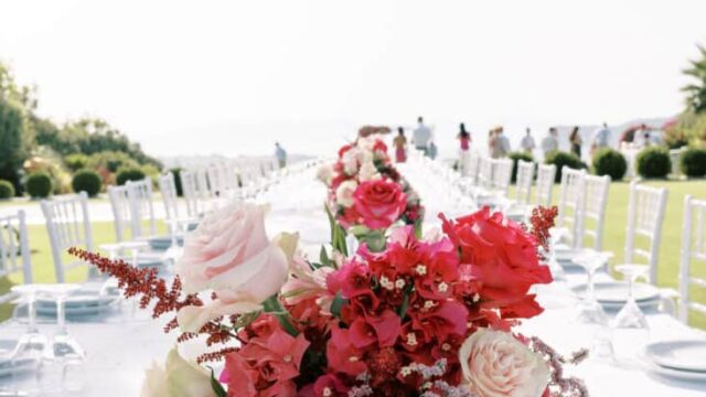 crete wedding sea view