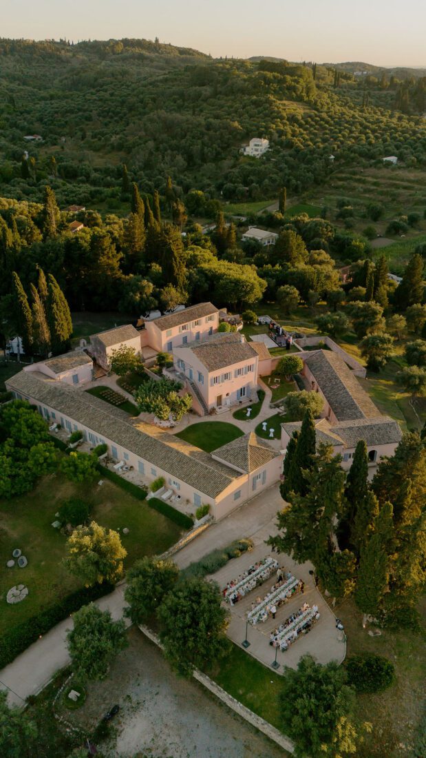 Corfu destination wedding estate