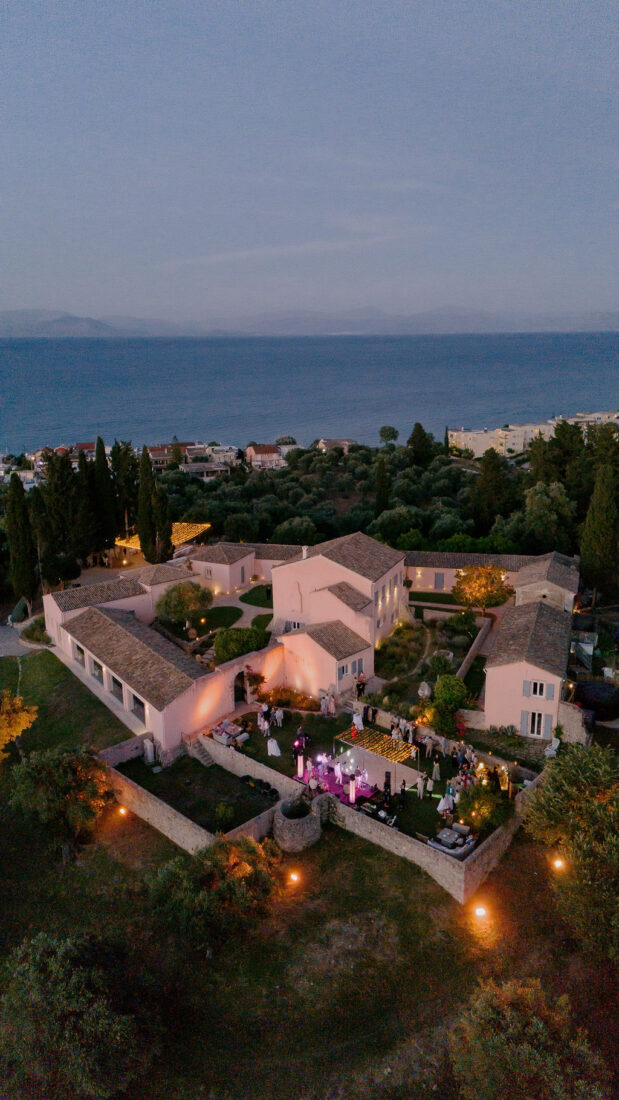 Corfu destination wedding estate