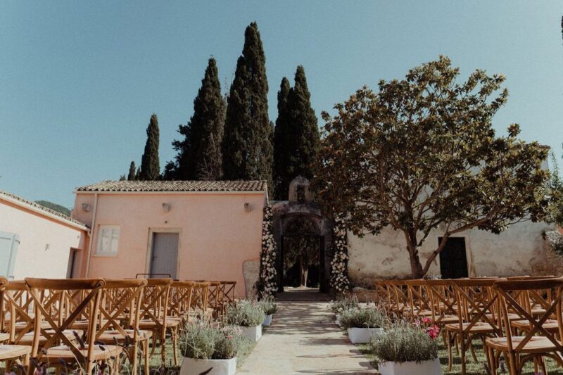 Corfu destination wedding estate