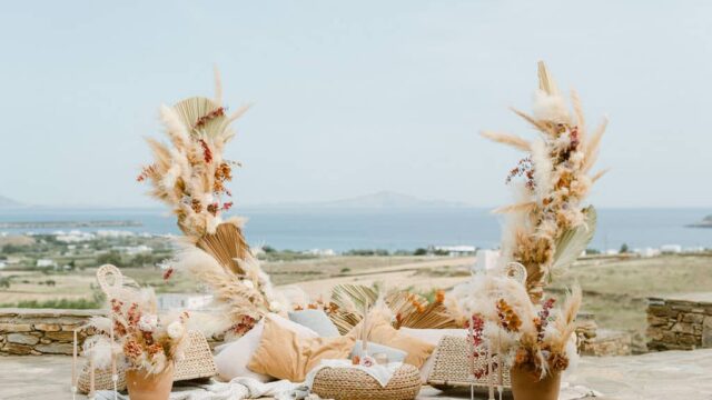 Paros destination wedding in greece