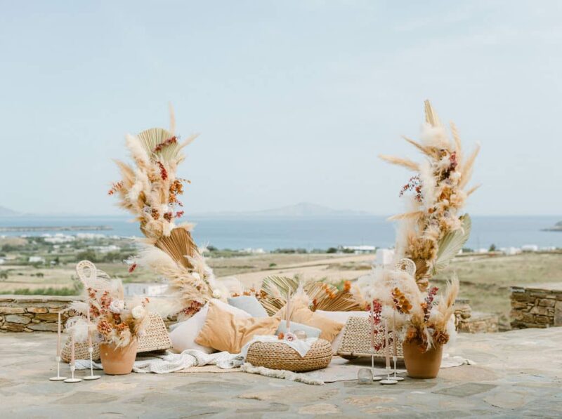 Paros destination wedding in greece