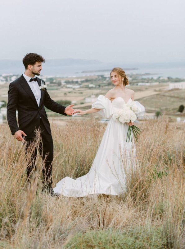 Paros destination wedding in greece