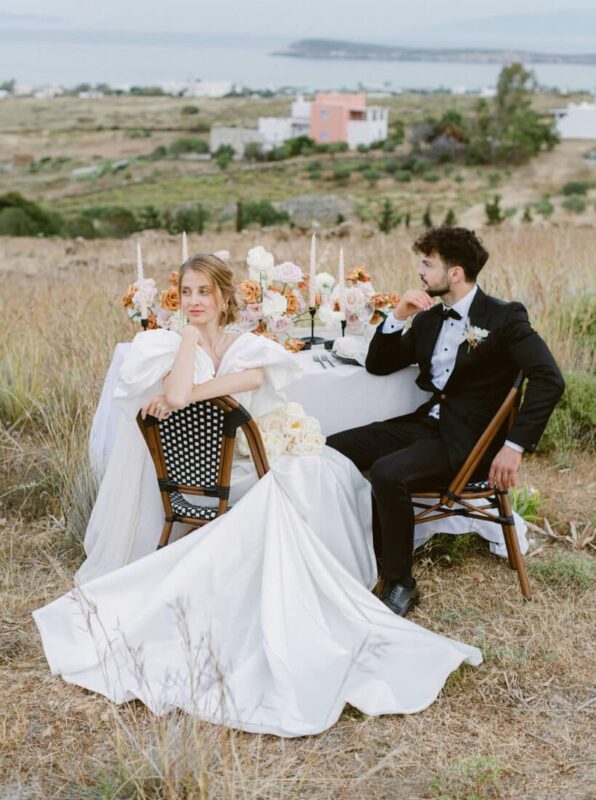 Paros destination wedding in greece