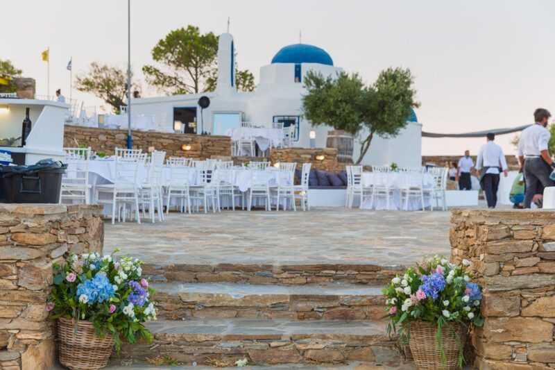 Paros destination wedding in greece