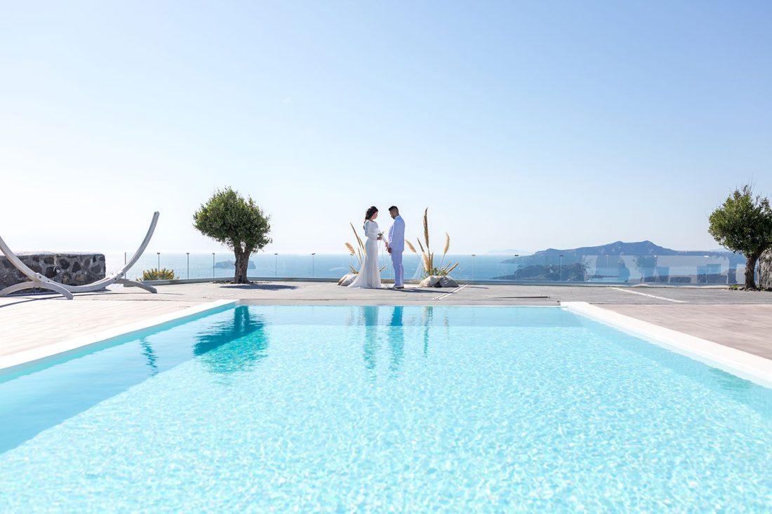 santorini destination wedding venue