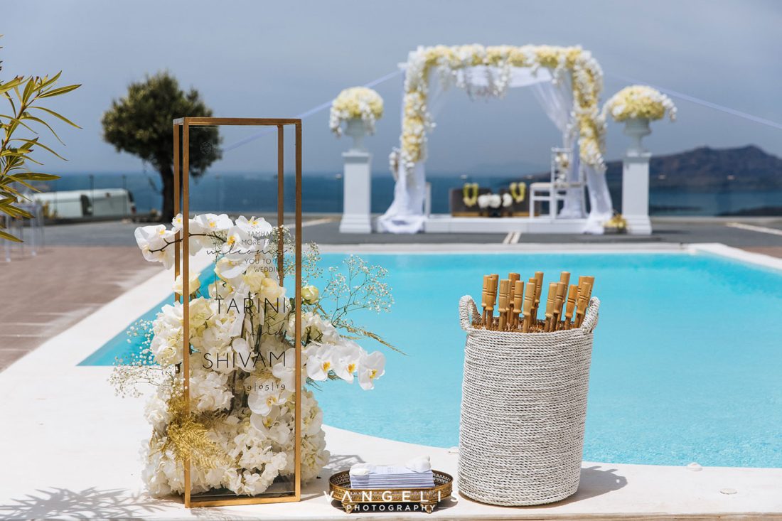 santorini destination wedding venue