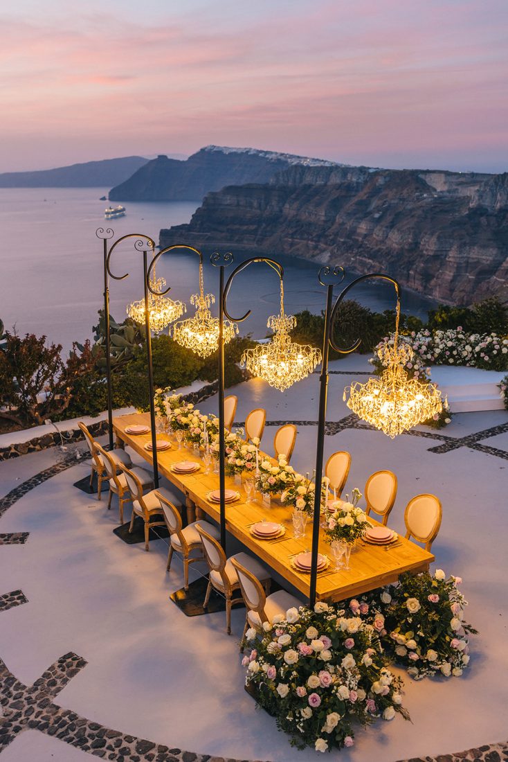 Venetsanos winery Santorini wedding and elopement venue