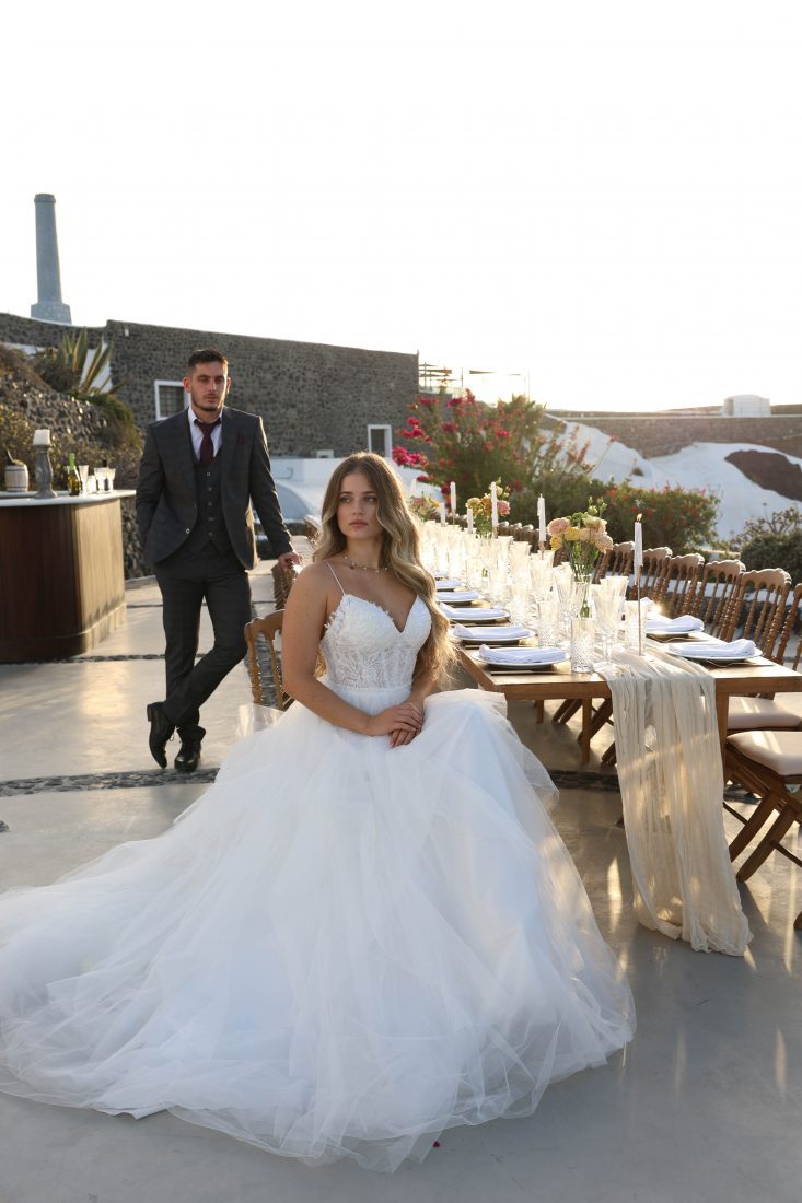 Venetsanos winery Santorini wedding venue