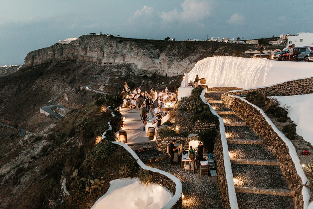 Venetsanos winery Santorini wedding venue