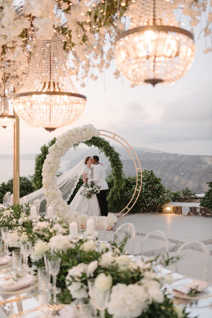 Venetsanos winery Santorini wedding venue
