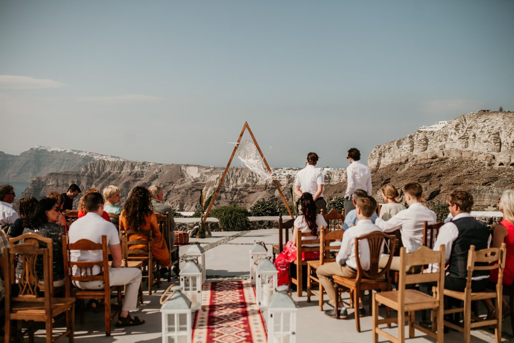 Venetsanos winery Santorini wedding venue