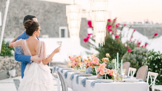 Venetsanos winery Santorini wedding venue