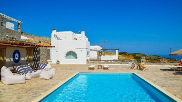 Greek island wedding villa