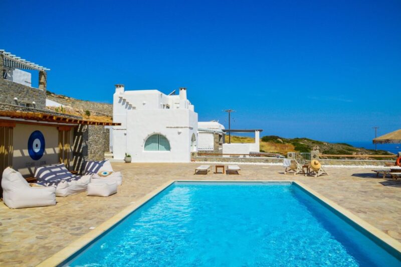 Greek island wedding villa