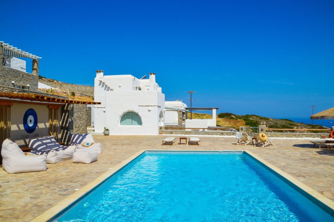 Greek island wedding villa