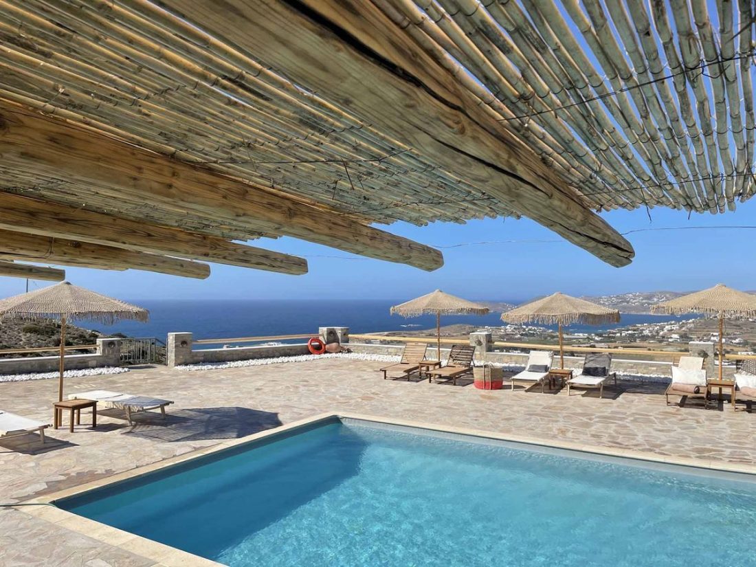 Greek island wedding villa