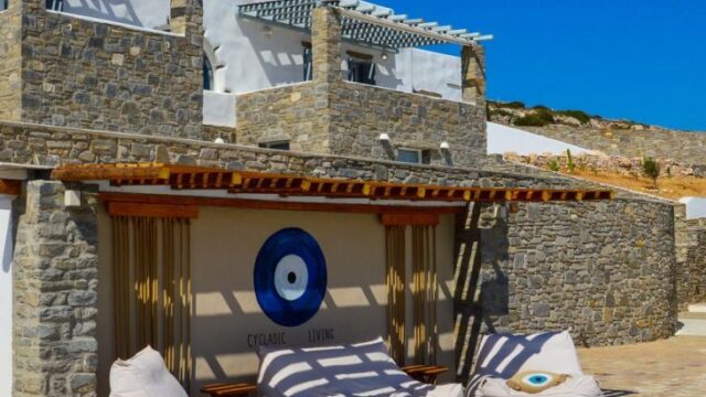 Greek island wedding villa