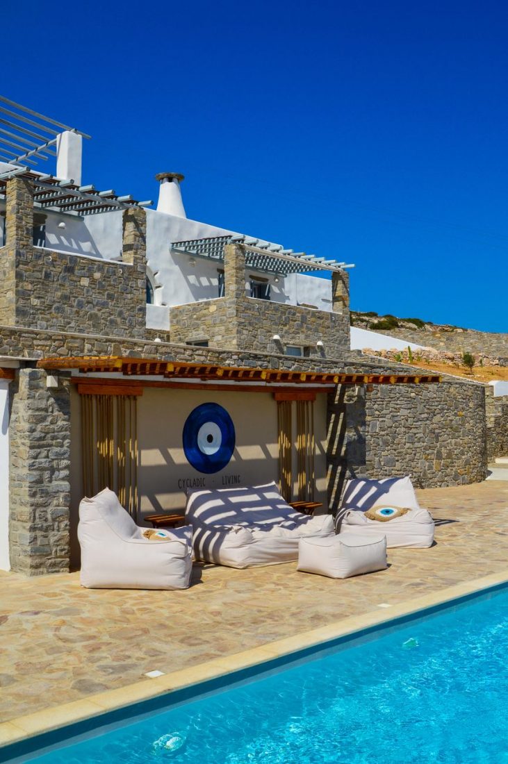 Greek island wedding villa