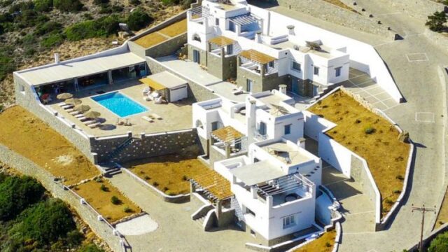 Greek island wedding villa