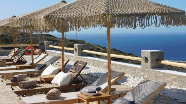 Greek island wedding villa
