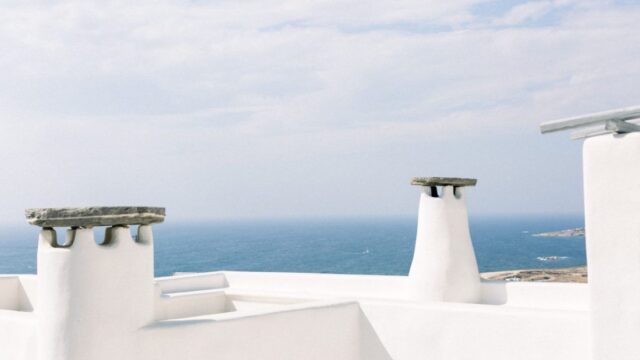 Greek island wedding villa