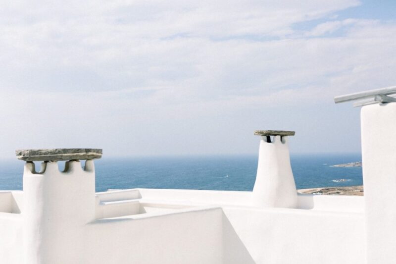 Greek island wedding villa