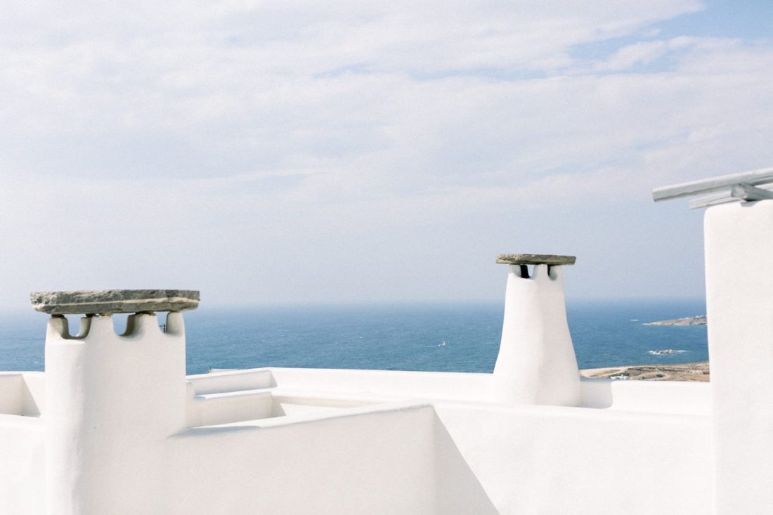 Greek island wedding villa