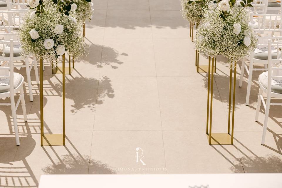 destination wedding santorini