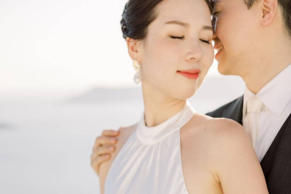 destination wedding santorini