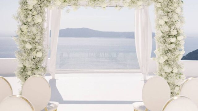 destination wedding santorini