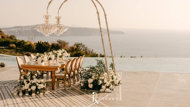 destination wedding santorini