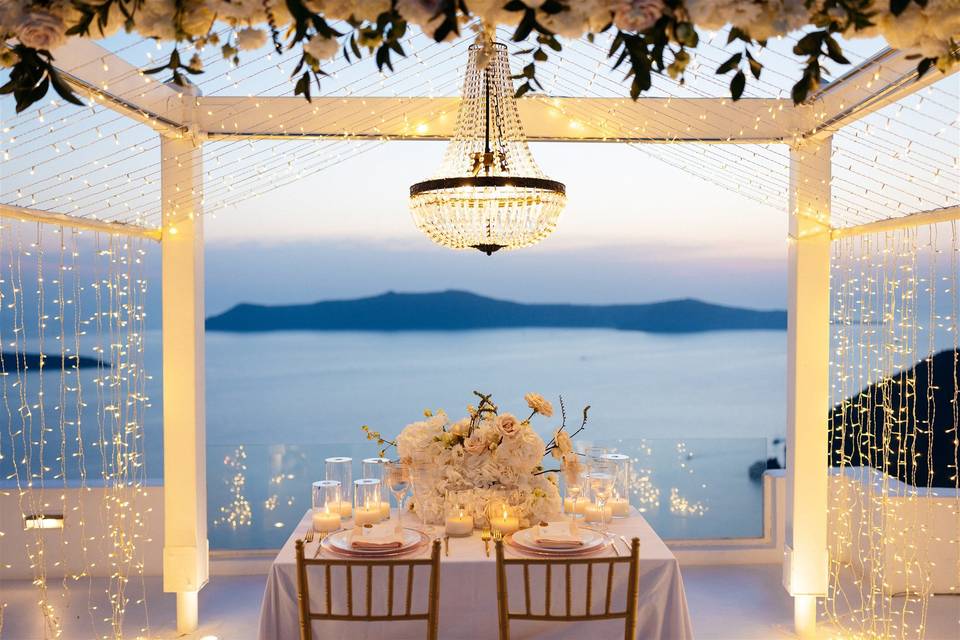 destination wedding santorini