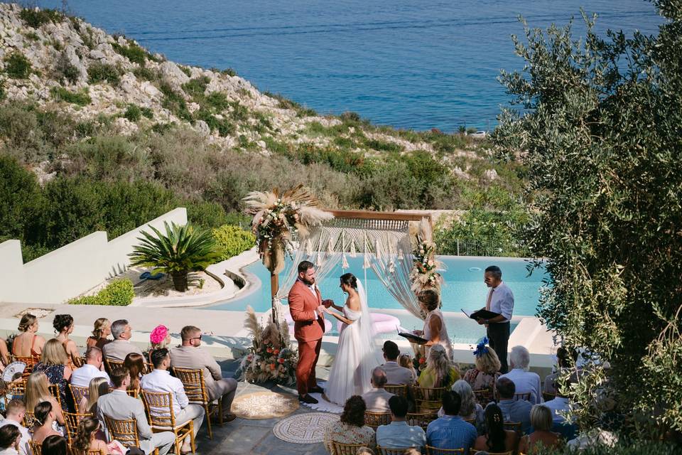 kefalonia greece wedding