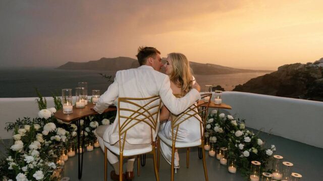 destination wedding santorini