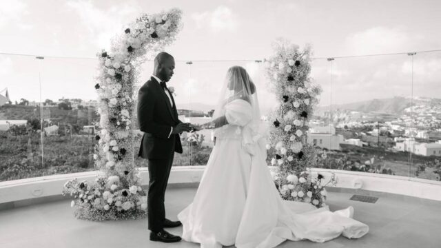 destination wedding santorini