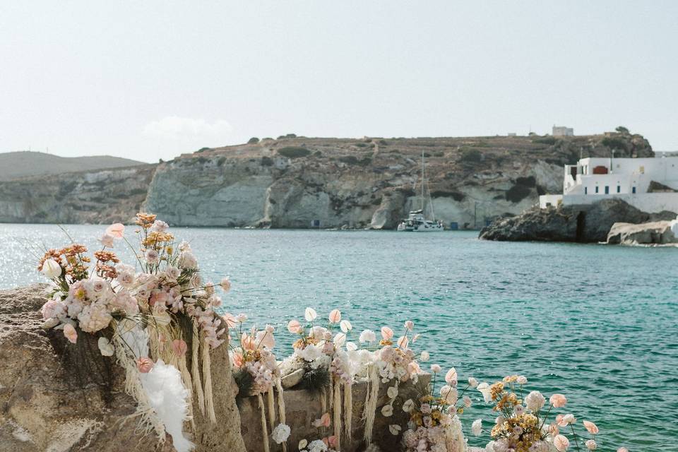 destination wedding santorini