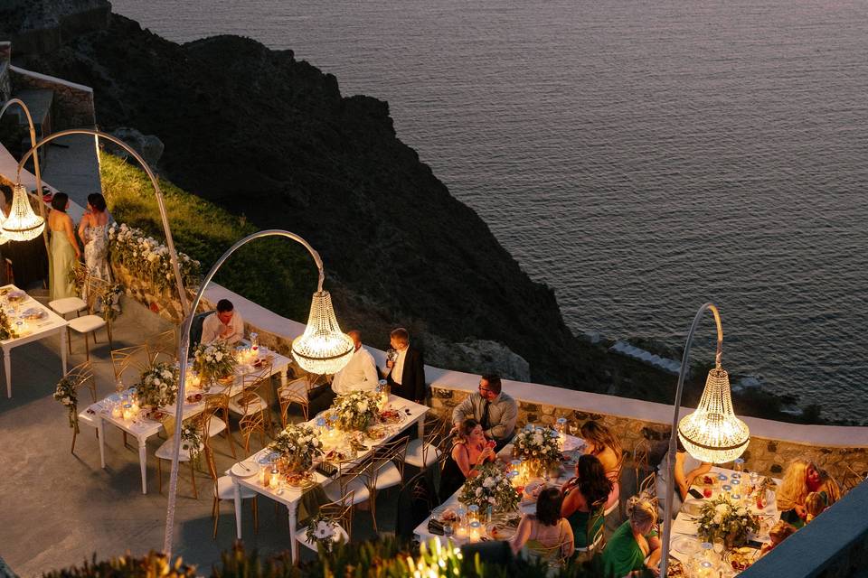 destination wedding santorini