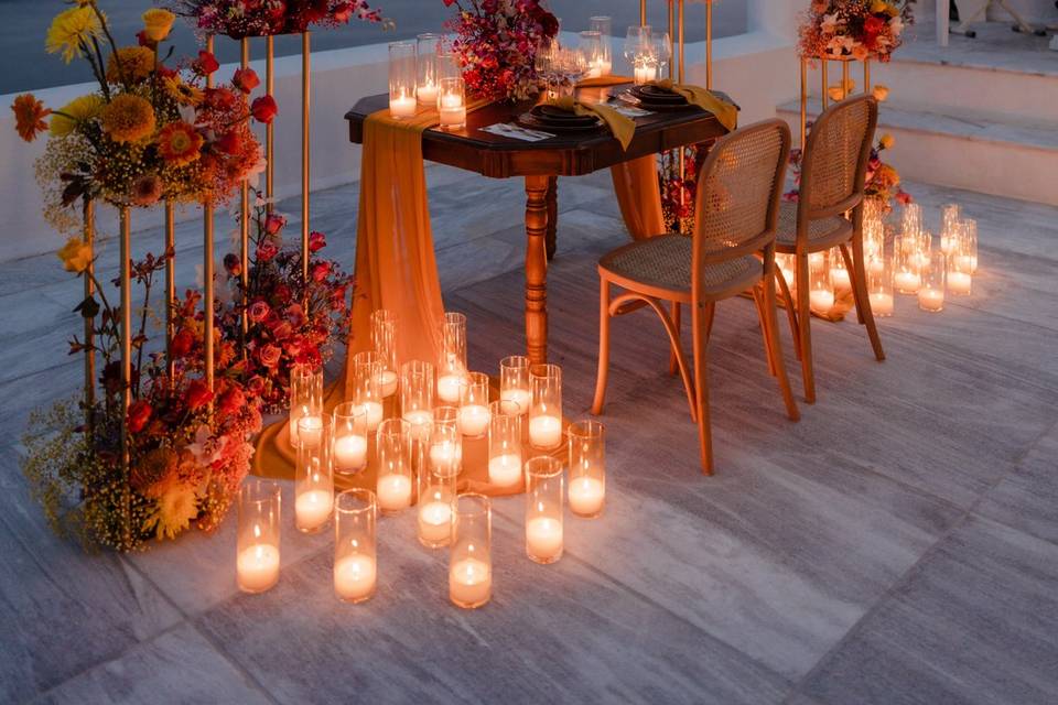 destination wedding santorini