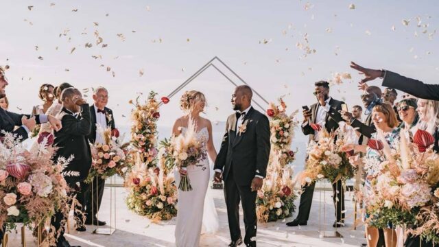 wedding in santorini
