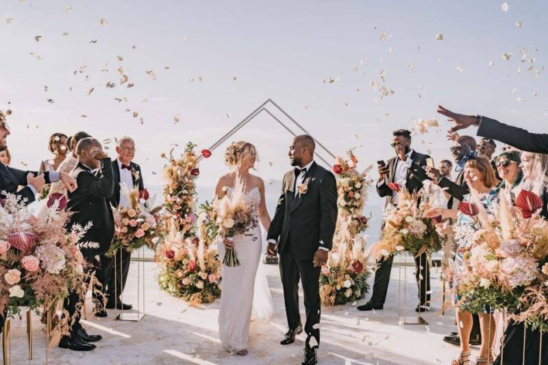 wedding in santorini