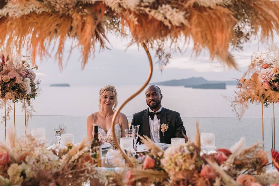 wedding in santorini