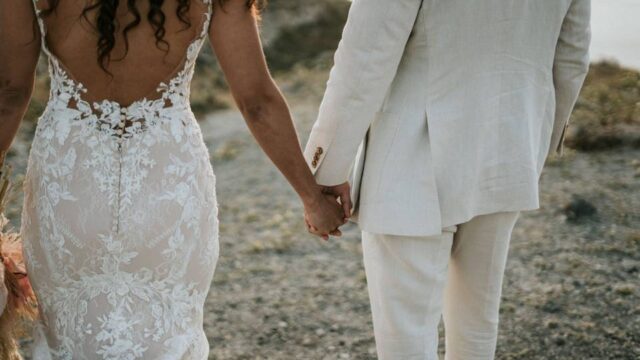 wedding in santorini