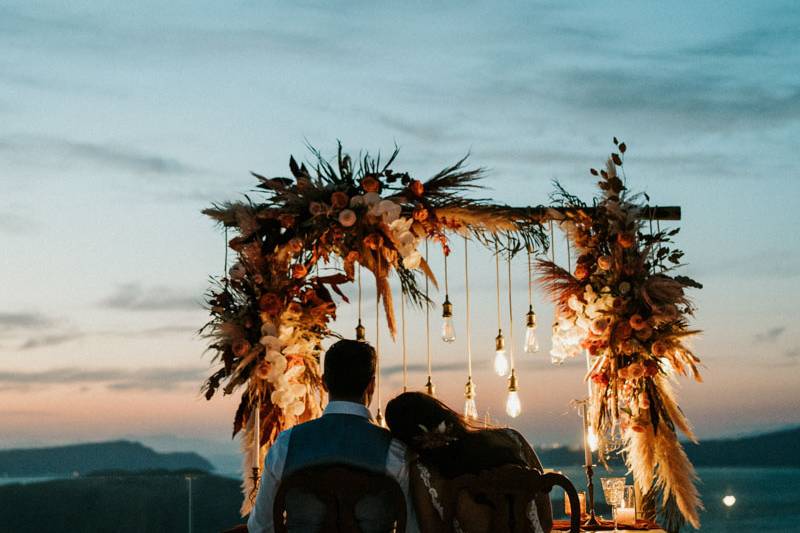 wedding in santorini