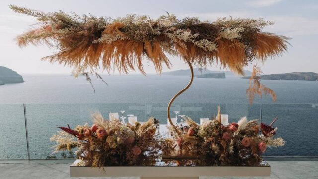 wedding in santorini