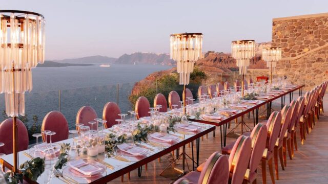 wedding in santorini