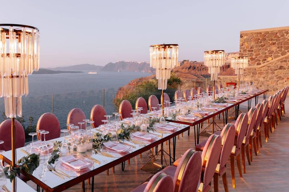 wedding in santorini