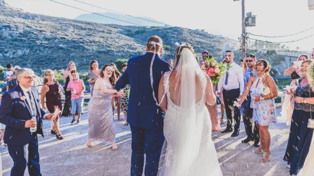 a wedding in greece