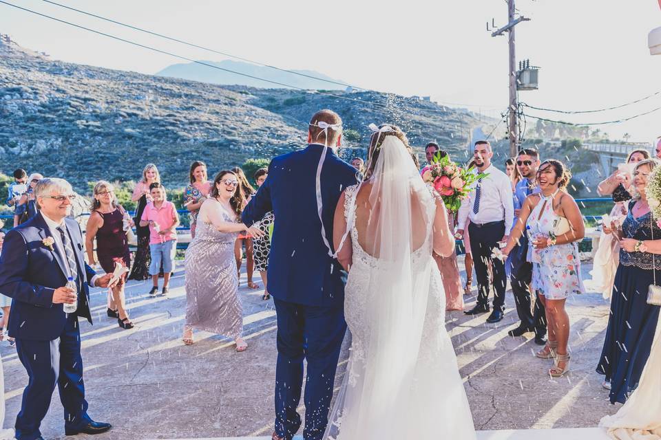 a wedding in greece