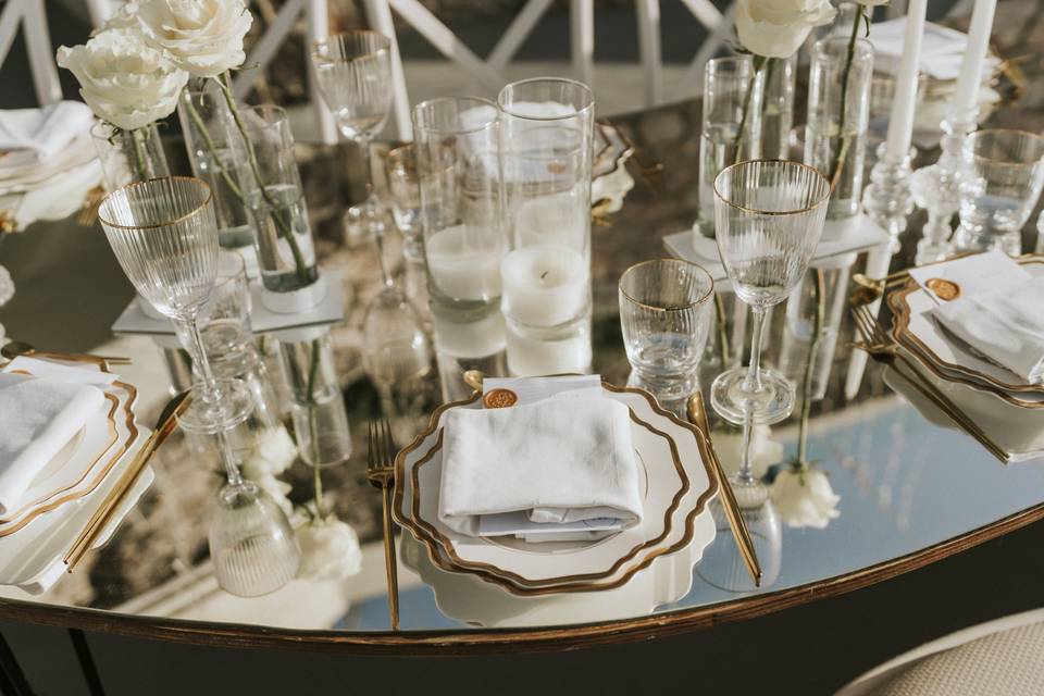 wedding table deco